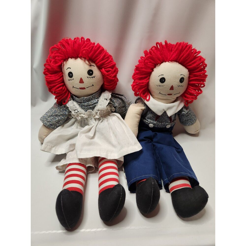 Raggedy Ann & Raggedy Andy Dolls